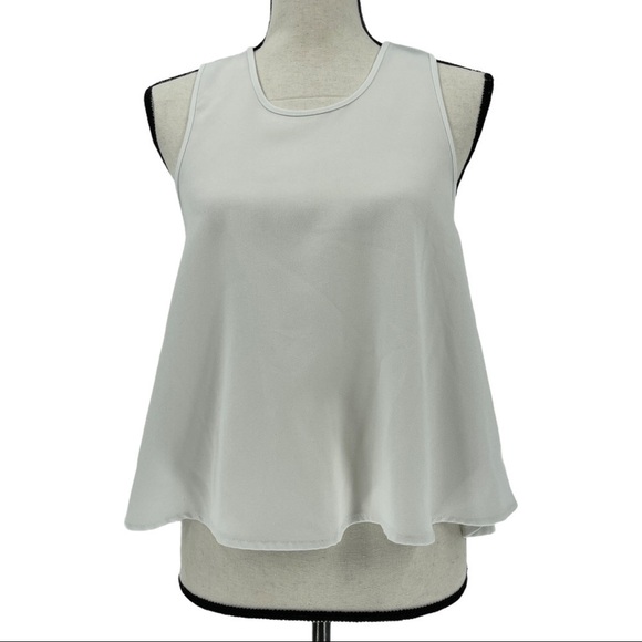 Akira Chicago Sleeveless Flowy High Low Blouse S - Picture 1 of 8